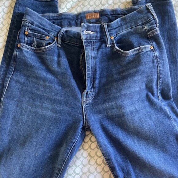 MOTHER Denim Skinny Fit Jeans - Picture 1 of 6